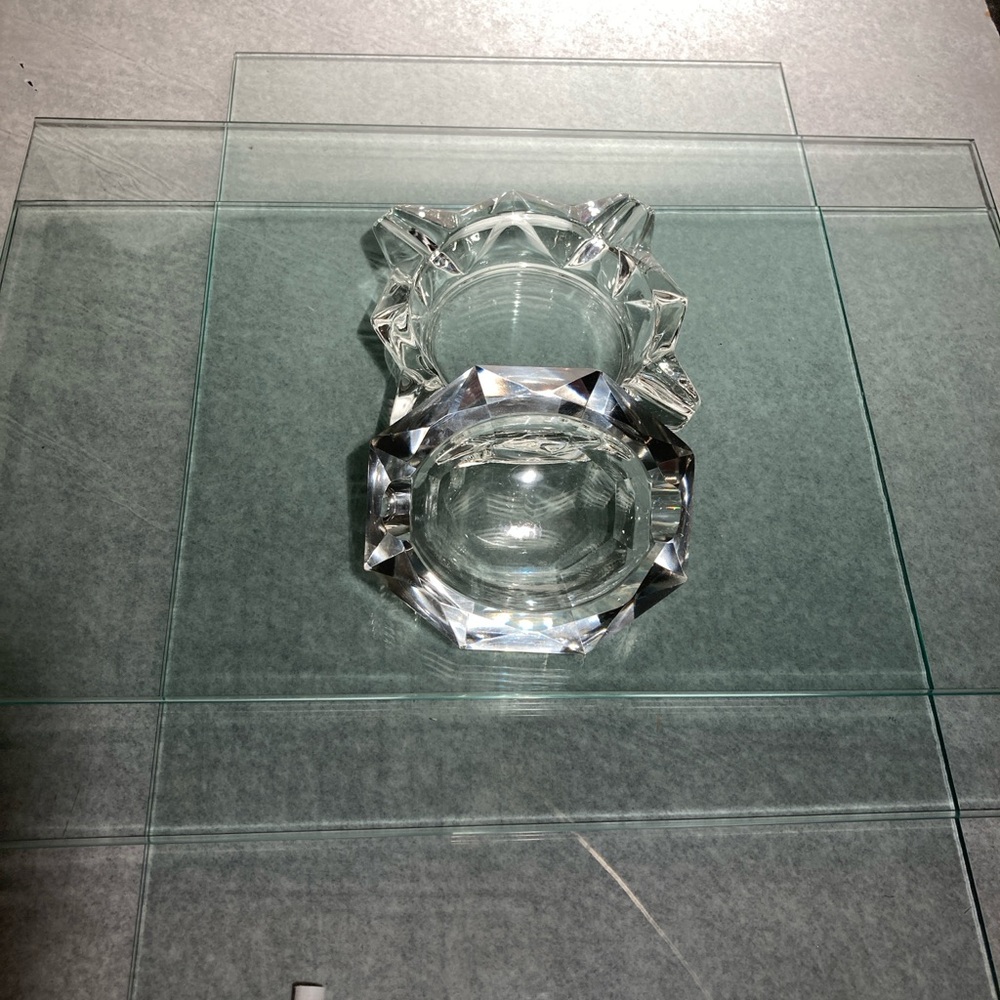 Crystal Ashtrays of Glamor